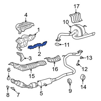 Toyota OE - Exhaust Manifold Gasket