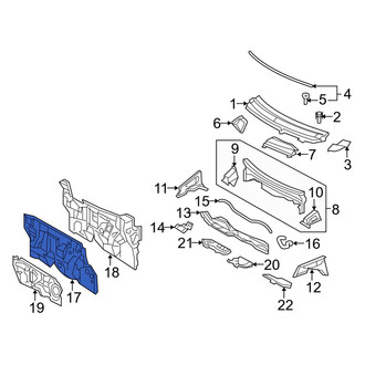 Toyota OE - Front Firewall