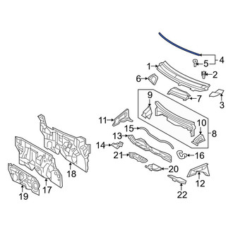 Toyota OE - Cowl Seal