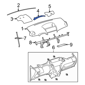 Toyota OE - Instrument Panel Pad