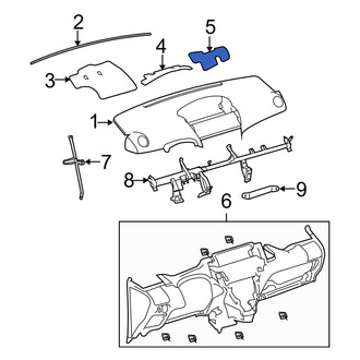 Toyota OE - Instrument Panel Pad
