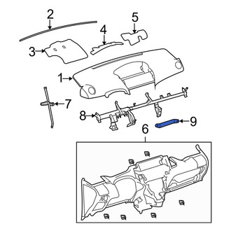 Toyota OE - Instrument Panel Reinforcement