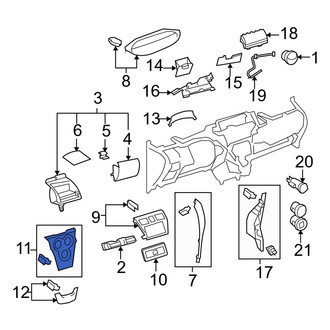 Toyota OE - Instrument Panel Trim Panel
