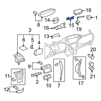 Toyota OE - Lower Instrument Panel Cover
