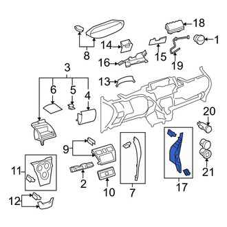 Toyota OE - Lower Left Instrument Panel Side Cover