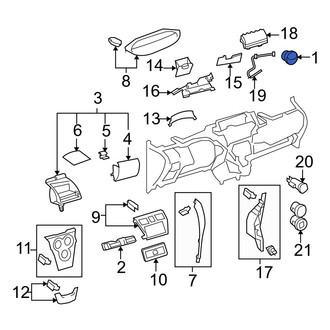 Toyota OE - Dashboard Air Vent