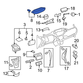 Toyota OE - Instrument Panel Trim Panel