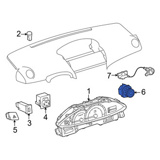 Toyota OE - HVAC Blower Control Switch