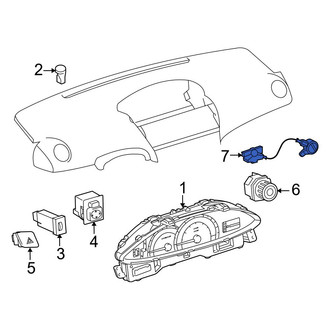 Toyota OE - HVAC Blower Control Cable