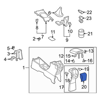 Toyota OE - Console Cup Holder