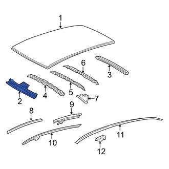 Toyota OE - Front Roof Header Panel