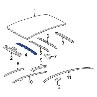 Toyota OE - Front Roof Bow