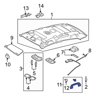 Toyota OE - Interior Grab Bar