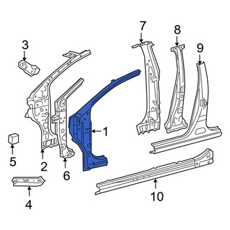 Toyota OE - Left Body A-Pillar