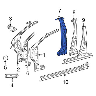 Toyota OE - Left Inner Body B-Pillar