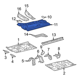 Toyota OE - Center Floor Pan
