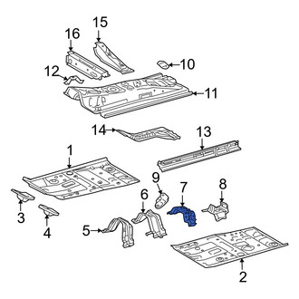 Toyota OE - Seat Belt Reinforcement