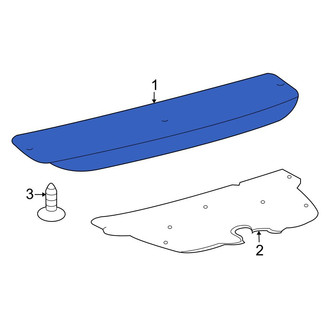 Toyota OE - Rear Deck Lid Trim