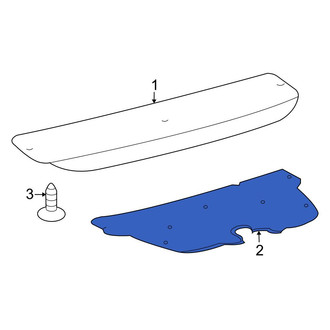 Toyota OE - Rear Deck Lid Trim
