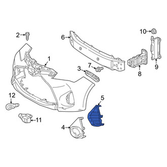 Toyota OE - Front Right Jack Plug Cover