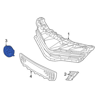 Toyota OE - Front Grille Emblem