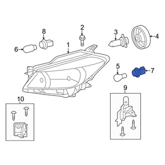 Toyota OE - Front Turn Signal Light Socket