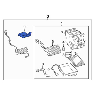 Toyota OE - HVAC Control Module