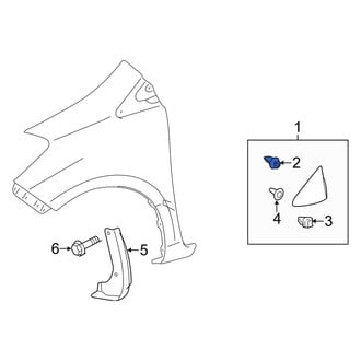 Toyota OE - Trunk Trim Panel Clip