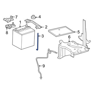 Toyota OE - Battery Hold Down Stud