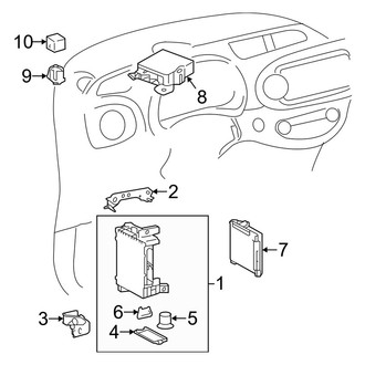 Toyota OE - Electrical Components (Instrument Panel)