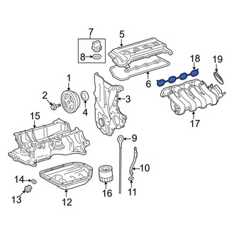 Toyota OE - Engine Intake Manifold Gasket