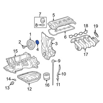 Toyota OE - Front Engine Crankshaft Seal