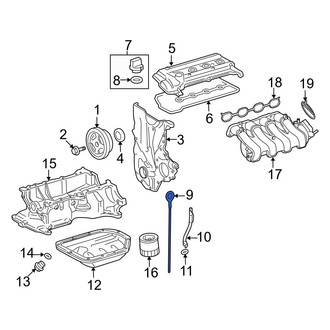 Toyota OE - Engine Oil Dipstick