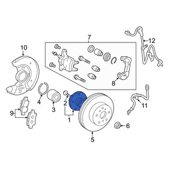 Toyota OE - Front Wheel Hub