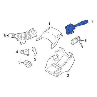 Toyota OE - Wiper Switch