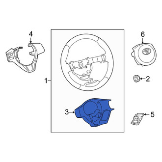 Toyota OE - Steering Wheel Back Cover