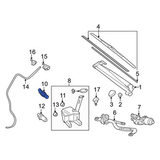 Toyota OE - Windshield Washer Pump