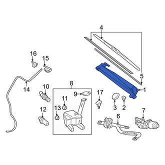 Toyota OE - Front Wiper Arm