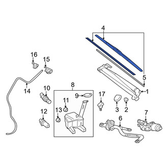 Toyota OE - Front Wiper Blade