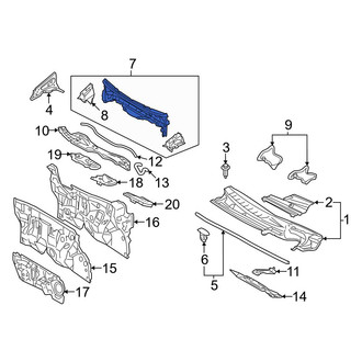 Toyota OE - Cowl Panel