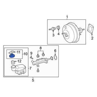 Toyota OE - Brake Master Cylinder Reservoir Cap
