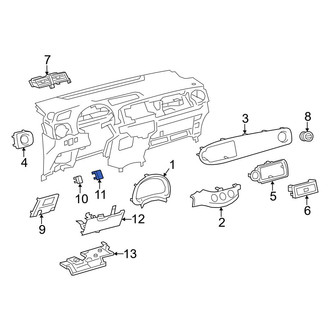 Toyota OE - Instrument Panel Cover