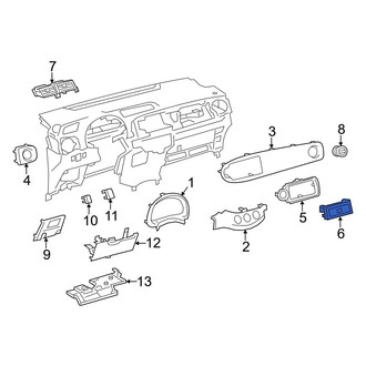 Toyota OE - Upper Instrument Panel Cover