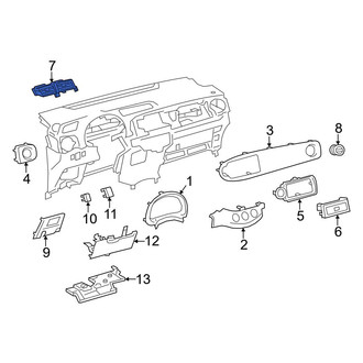Toyota OE - Inner Dashboard Air Vent