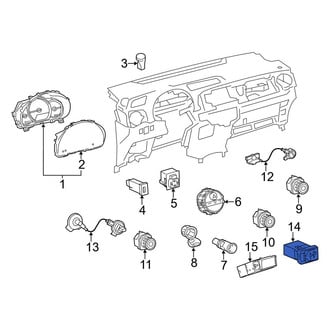 Toyota OE - Audio Auxiliary Jack