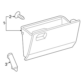 Toyota OE - Instrument Panel - Glove Box