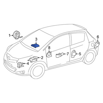 Toyota OE - Right Air Bag Seat Sensor Mat