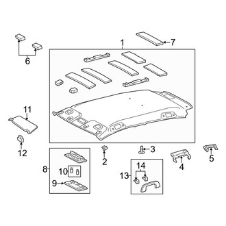 Toyota OE - Roof - Interior Trim
