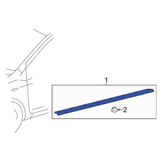 Toyota OE - Left Rocker Panel Guard