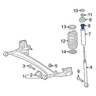 Toyota OE - Rear Jounce Bumper